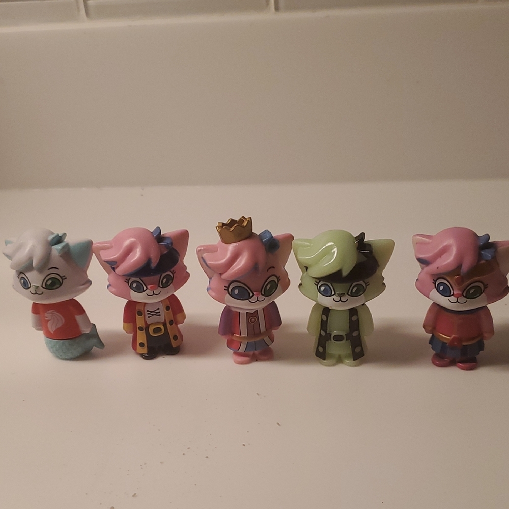 Ryan's World Series 3 Alpha Lexa 2” Figure Bonkers. Set Of 5.